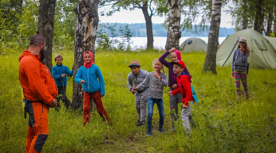 Игровой и приключенческий палаточный лагерь Таинственный остров, Новгородская область фото