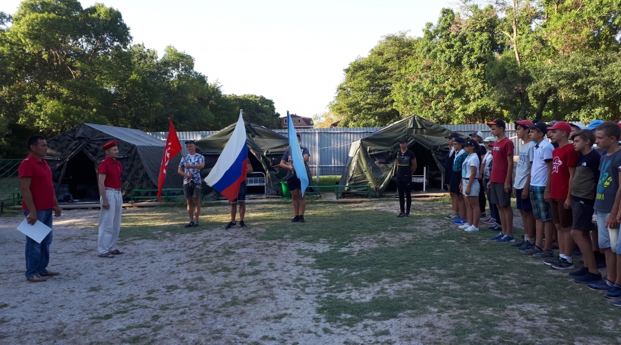 Военно-патриотический палаточный лагерь Юнармеец, Анапа фото