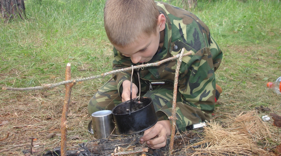 Активный и познавательный лагерь Школа Робинзона, Костромская область фото